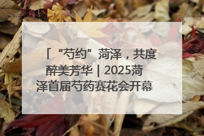 “芍约”菏泽，共度醉美芳华｜2025菏泽首届芍药赛花会开幕，103家企业参赛
