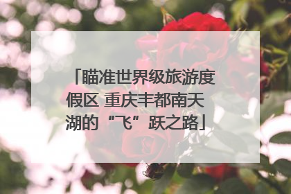 瞄准世界级旅游度假区 重庆丰都南天湖的“飞”跃之路