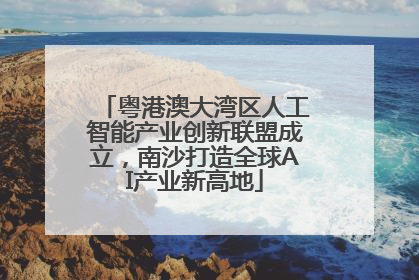 粤港澳大湾区人工智能产业创新联盟成立，南沙打造全球AI产业新高地