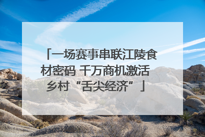 一场赛事串联江陵食材密码 千万商机激活乡村“舌尖经济”