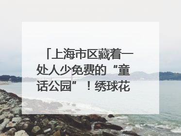上海市区藏着一处人少免费的“童话公园”！绣球花海、金色秘境……地铁直达→