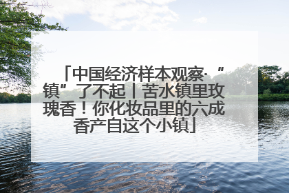 中国经济样本观察·“镇”了不起丨苦水镇里玫瑰香！你化妆品里的六成香产自这个小镇