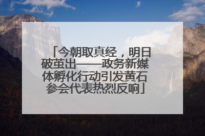 今朝取真经，明日破茧出——政务新媒体孵化行动引发黄石参会代表热烈反响