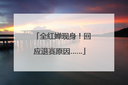 全红婵现身！回应退赛原因……