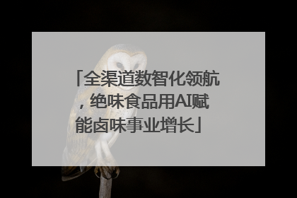 全渠道数智化领航，绝味食品用AI赋能卤味事业增长