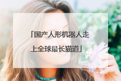 国产人形机器人走上全球最长猫道