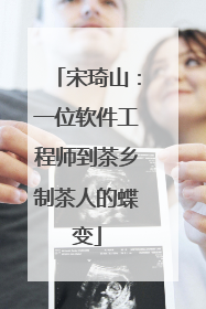 宋琦山：一位软件工程师到茶乡制茶人的蝶变