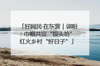 好网民·在东营｜郭盼：巾帼共富“馒头坊” 红火乡村“好日子”