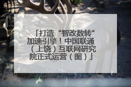 打造“智改数转”加速引擎！中国联通（上饶）互联网研究院正式运营（图）
