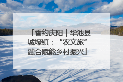 香约庆阳｜华池县城壕镇：“农文旅”融合赋能乡村振兴