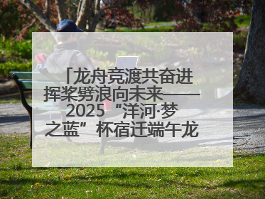 龙舟竞渡共奋进 挥桨劈浪向未来——2025“洋河·梦之蓝”杯宿迁端午龙舟赛侧记