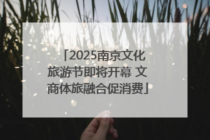 2025南京文化旅游节即将开幕 文商体旅融合促消费